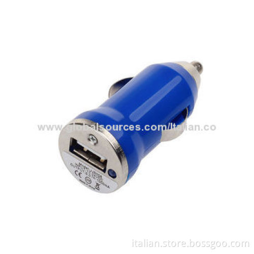 5V/1A USB Port In-car Charger for Mobile Phones with Short-circuit Protection